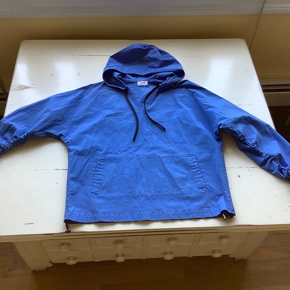 FRAME DENIM Cinched Hooded windbreaker SMALL - Picture 5 of 9